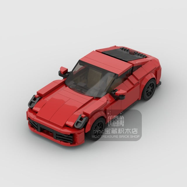 Racing Sports Vehicle Brick Building Blocks