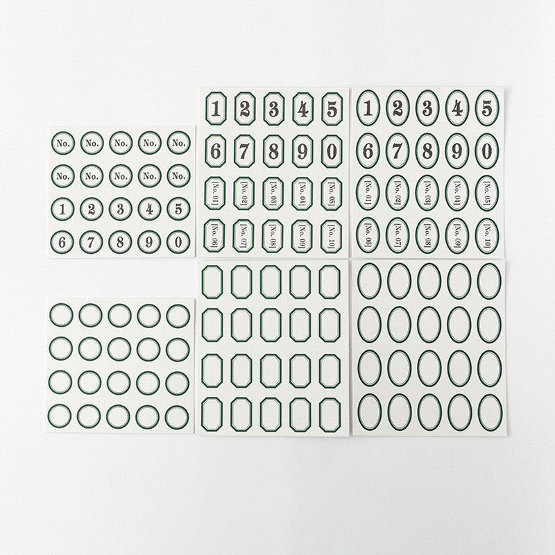 Digital Series Handbook Album Items Decorative Seal Stickers - QWIEL®