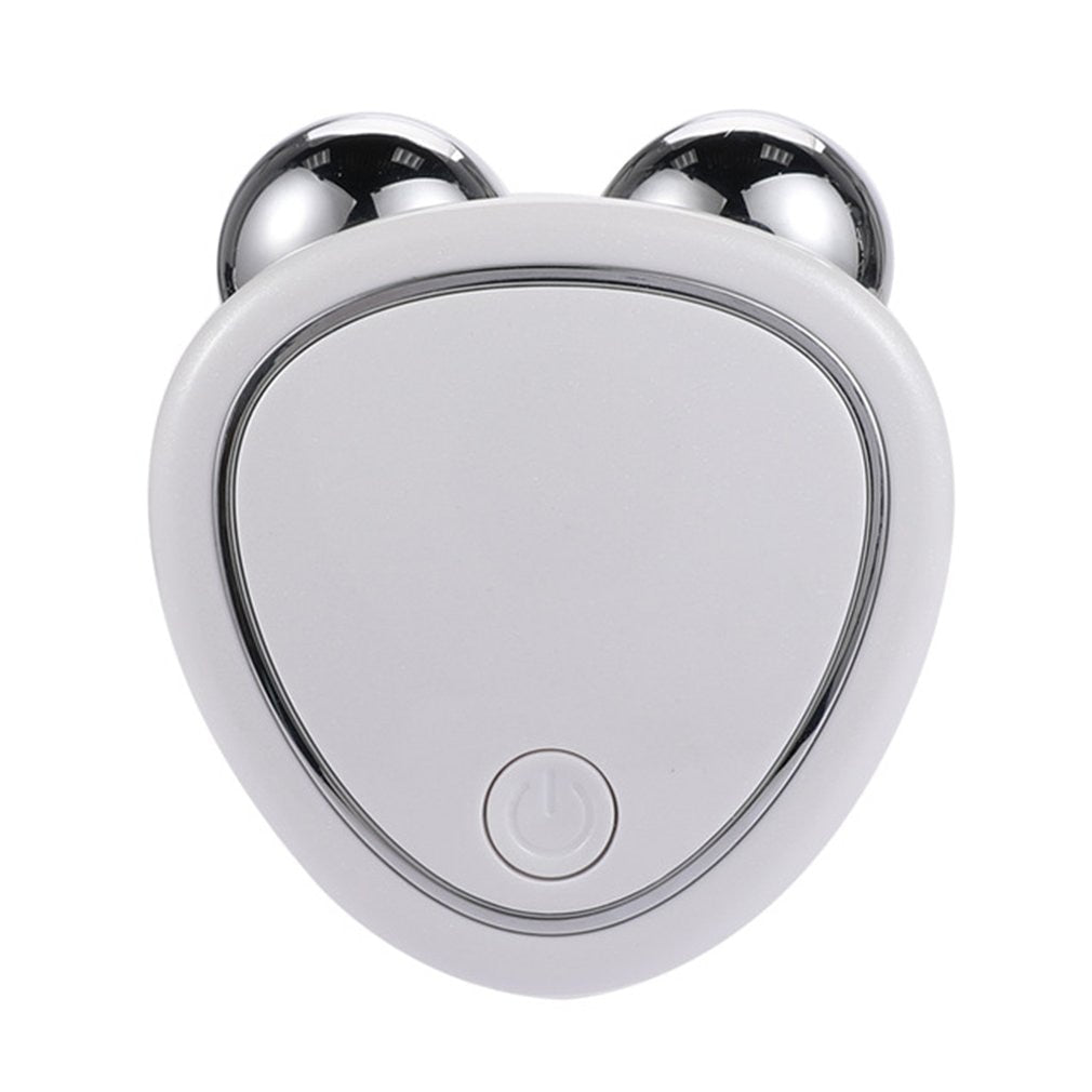 Portable Facial Micro-current Beauty Instrument For Lifting Thinning And Reducing Edema With Double Roller Massager - QWIEL®