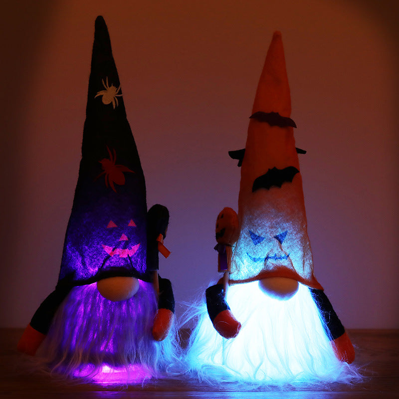 Halloween Decorative Items With Lights Plush Doll Ornaments - QWIEL®