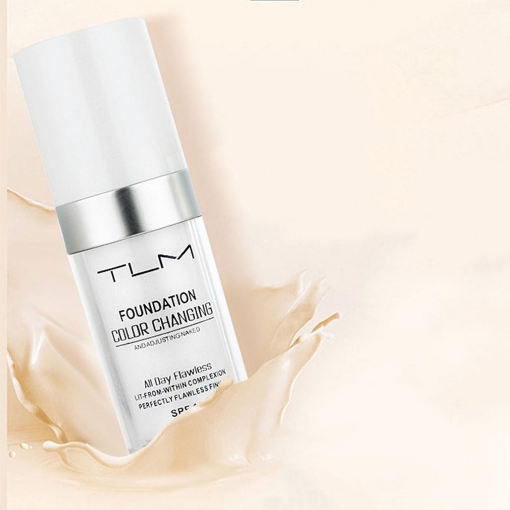 Temperature Liquid Foundation Concealer Portable Natural Color  Makeup Foundation BB Concealer - QWIEL®