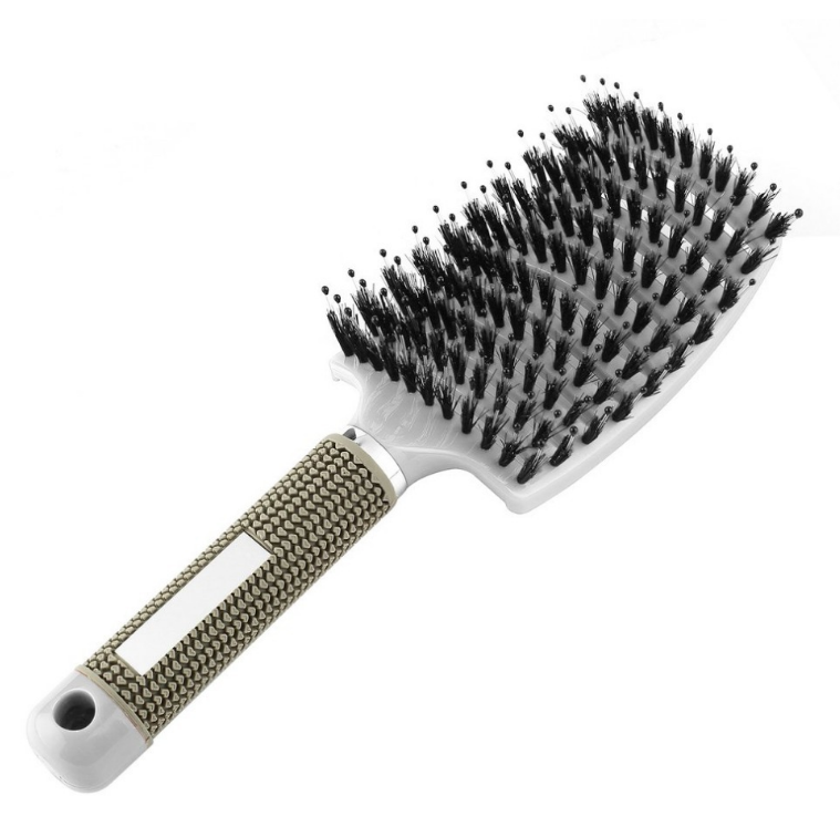 Hairbrush Anti Klit Brushy Haarborstel Women Detangler Hair Brush Bristle Nylon Scalp Massage  Teaser Hair Brush Comb - QWIEL®