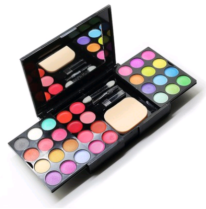 Makeup Box 24 Eyeshadow 8 Lipstick 4 Blush 3 Powder 39 Color Makeup Disc Combination Makeup Tray - QWIEL®