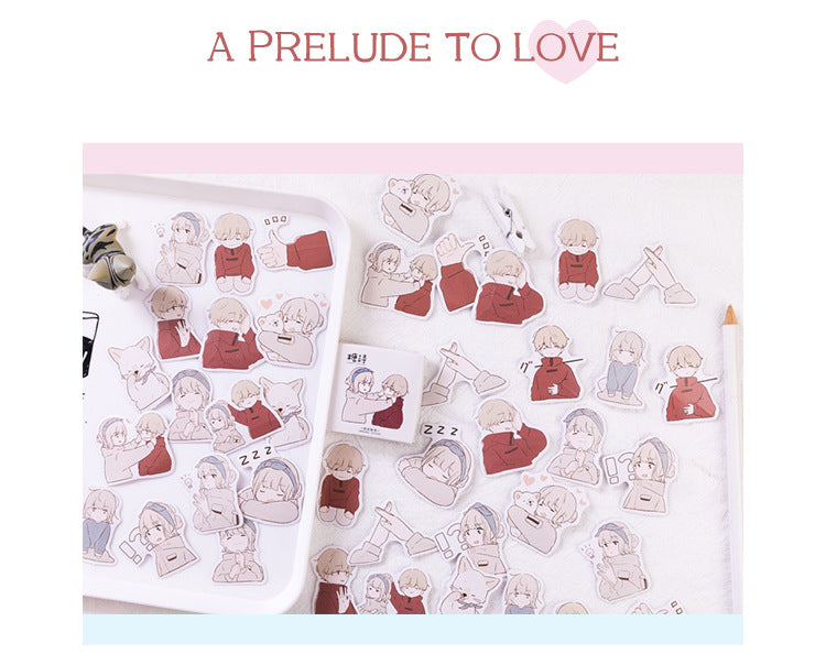 Love Overture Handbook Diary Album Items Stickers - QWIEL®