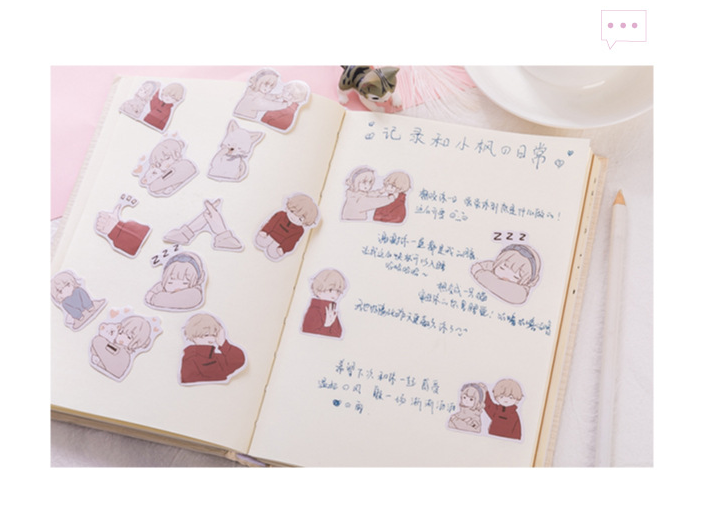 Love Overture Handbook Diary Album Items Stickers - QWIEL®