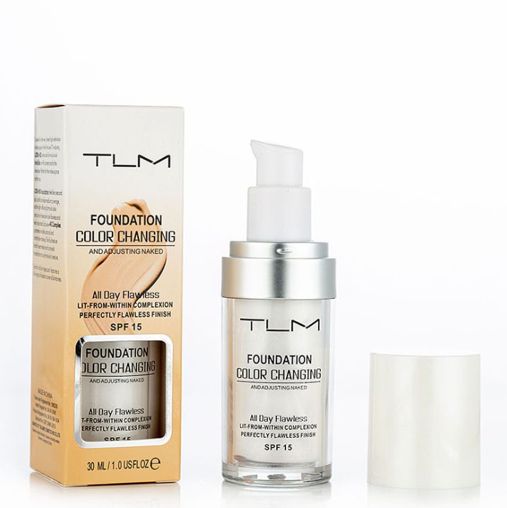 Temperature Liquid Foundation Concealer Portable Natural Color  Makeup Foundation BB Concealer - QWIEL®