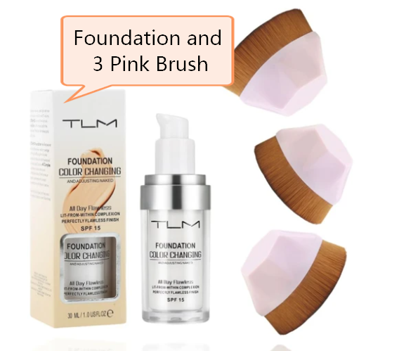 Temperature Liquid Foundation Concealer Portable Natural Color  Makeup Foundation BB Concealer - QWIEL®