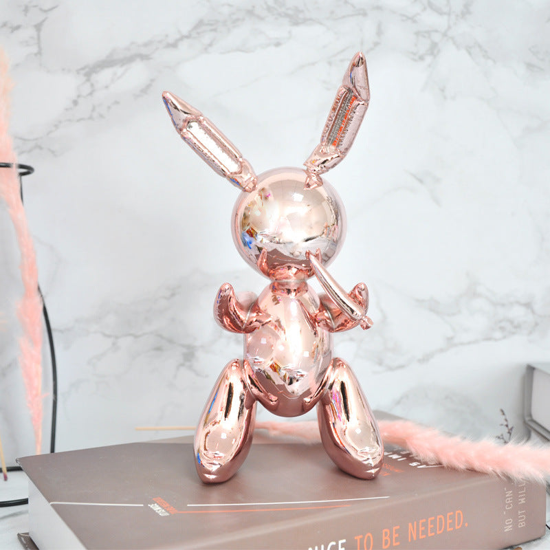 Balloon rabbit home decor items - QWIEL®