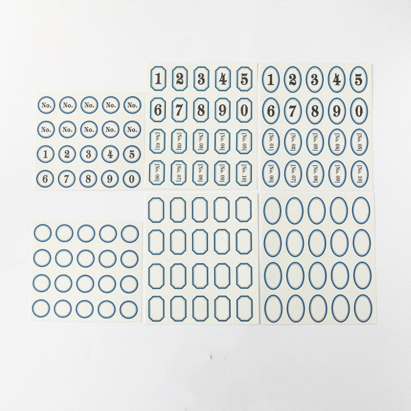 Digital Series Handbook Album Items Decorative Seal Stickers - QWIEL®