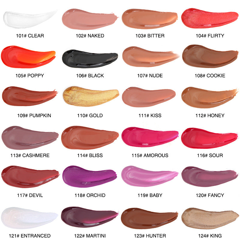 Solid Jelly Lipstick Crystal Lip Balm Water Wave Mirror Lip Gloss Long Lasting Moisturizing Lip Glaze Lip Care Makeup - QWIEL®