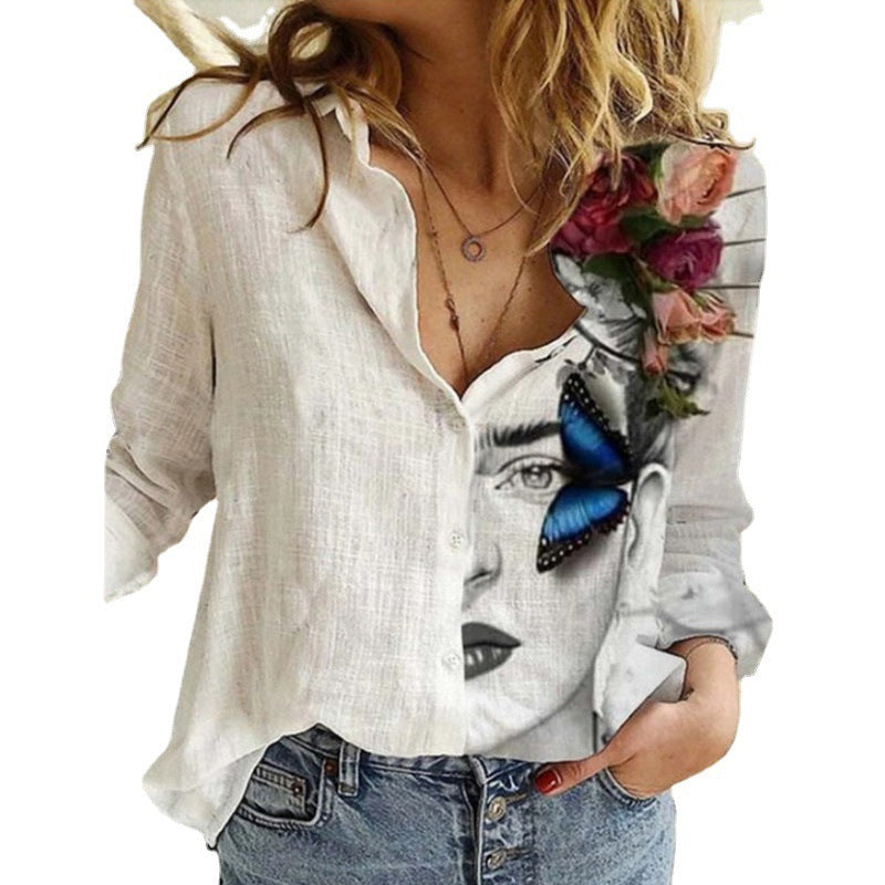 Women's 3D Digital Printing Shirt