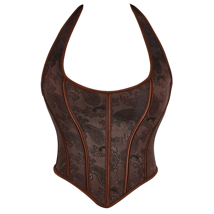 Women's Dark Brown Tube Top - QWIEL®