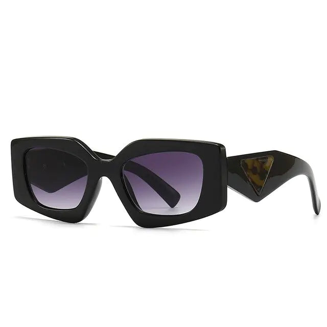 Retro Rectangular Cat Eye Sunglasses