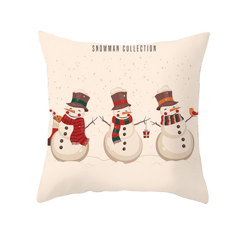 Fashion Household Items Cartoon Elk Santa Sofa Cushion - QWIEL®