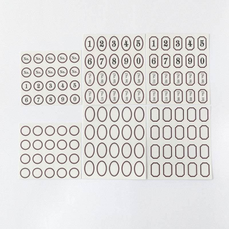 Digital Series Handbook Album Items Decorative Seal Stickers - QWIEL®