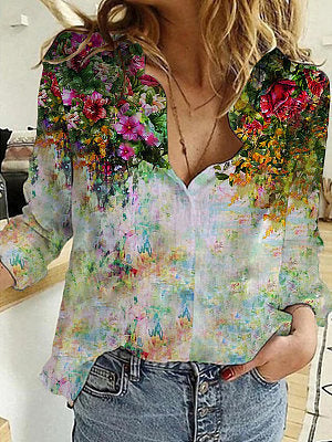 Women's 3D Digital Printing Shirt