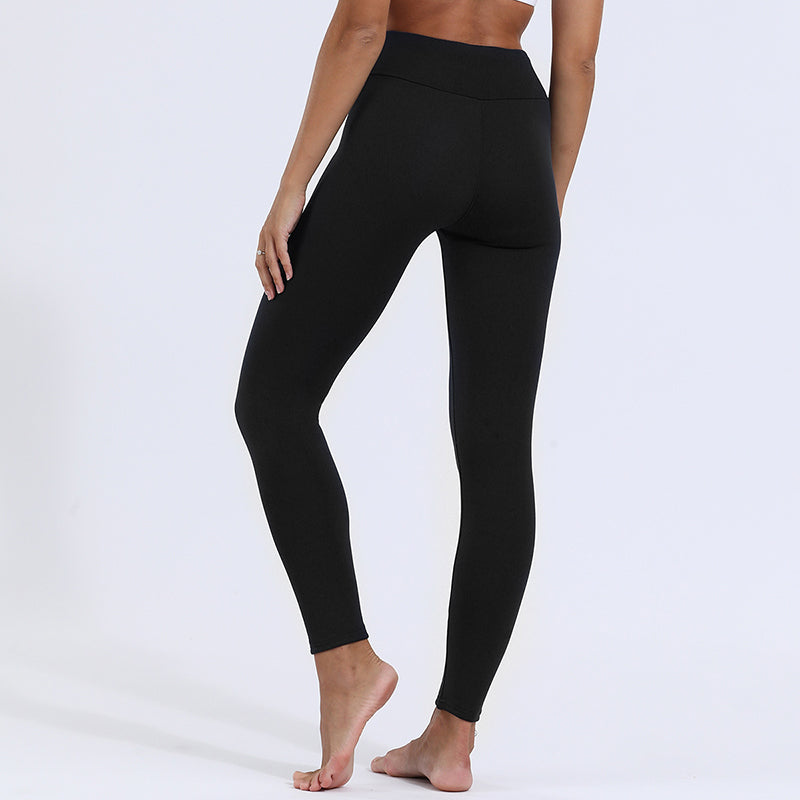 Winter Leggings Warm Thick High Stretch Lamb Cashmere Leggins Skinny Fitness Woman Pants - QWIEL®