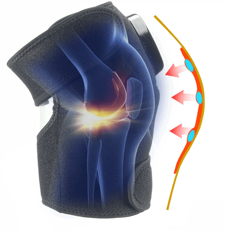Electric Infrared Heating Knee Massager Wrap Elbow Joint Support Vibration Therapy Physiotherapy Machine Pain Relief Massageador - QWIEL®