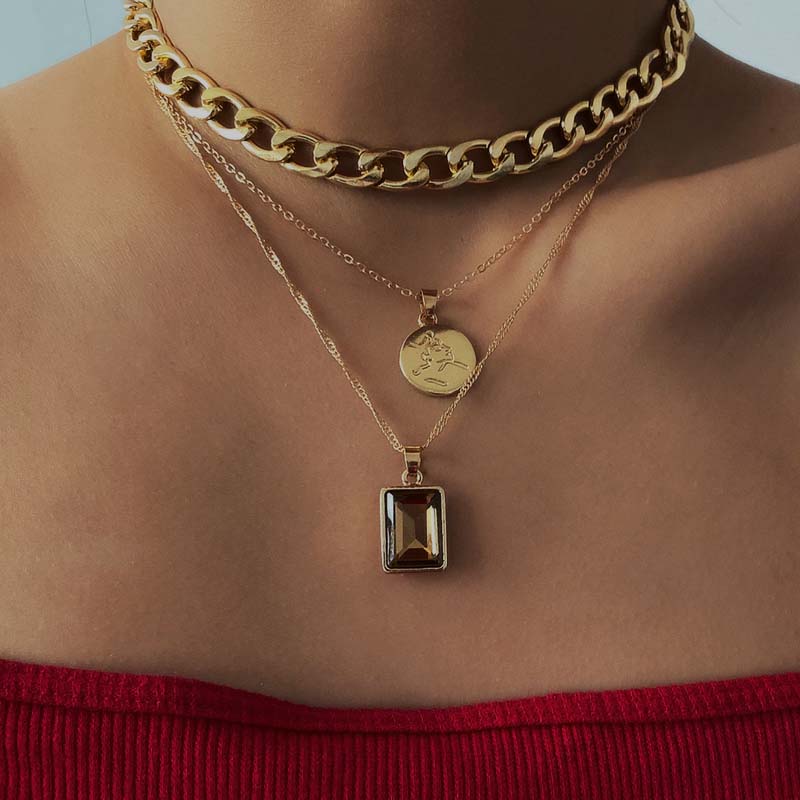 Mix And Match Hollow Thick Chain Set Items - QWIEL®