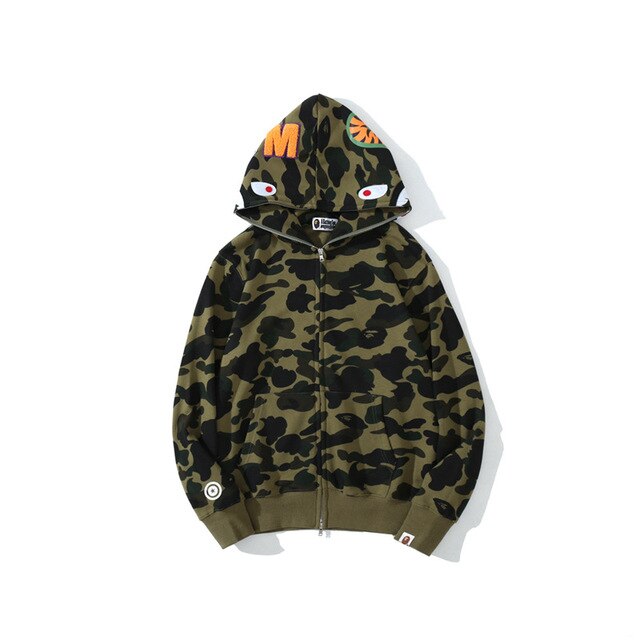 Camouflage Shark Sweatshirt