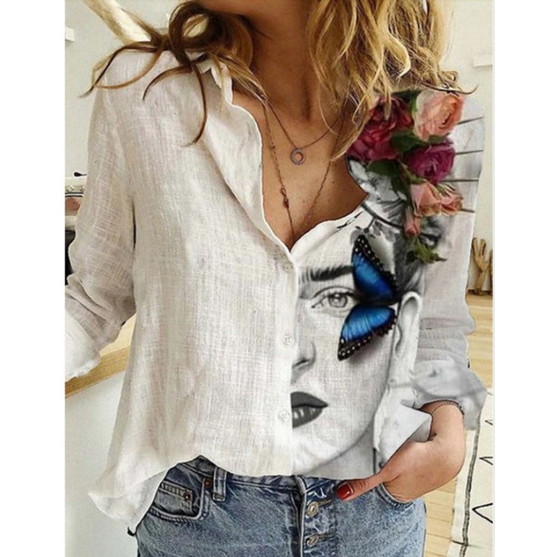 Women's 3D Digital Printing Shirt