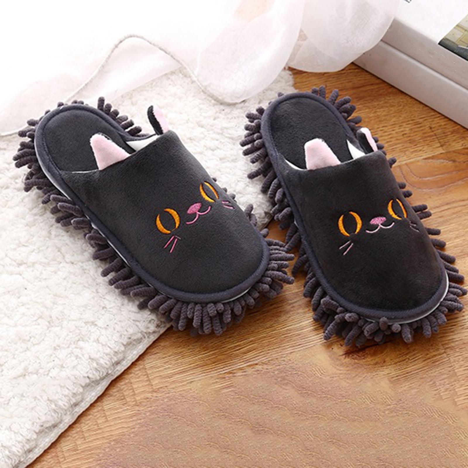 Washable Dust Mop Slipper Shoes