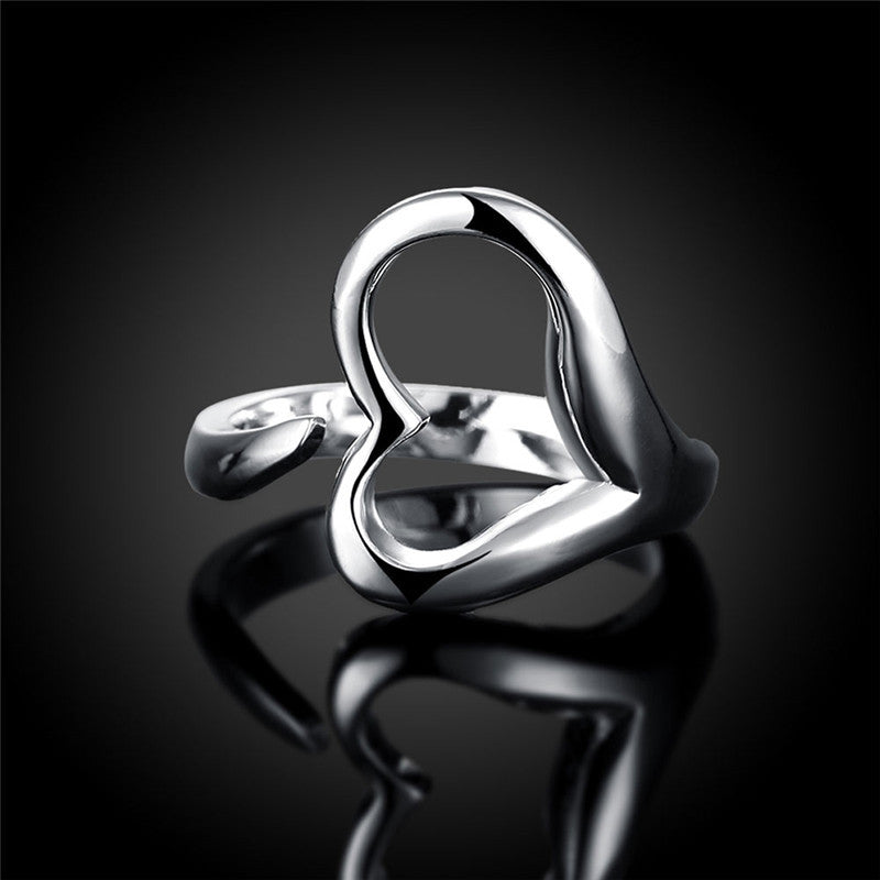 Women's Fashion Silver Plated Ring