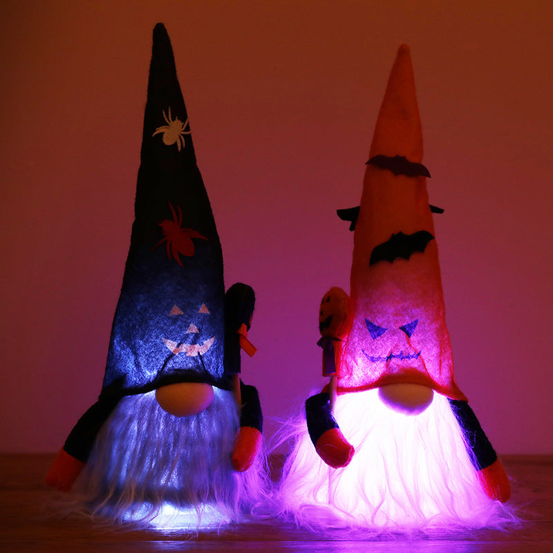 Halloween Decorative Items With Lights Plush Doll Ornaments - QWIEL®