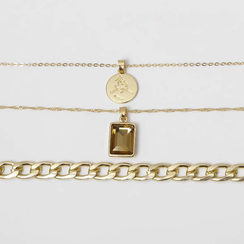 Mix And Match Hollow Thick Chain Set Items - QWIEL®