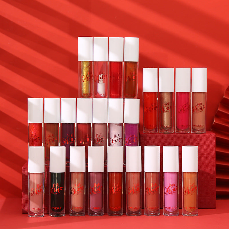Solid Jelly Lipstick Crystal Lip Balm Water Wave Mirror Lip Gloss Long Lasting Moisturizing Lip Glaze Lip Care Makeup - QWIEL®