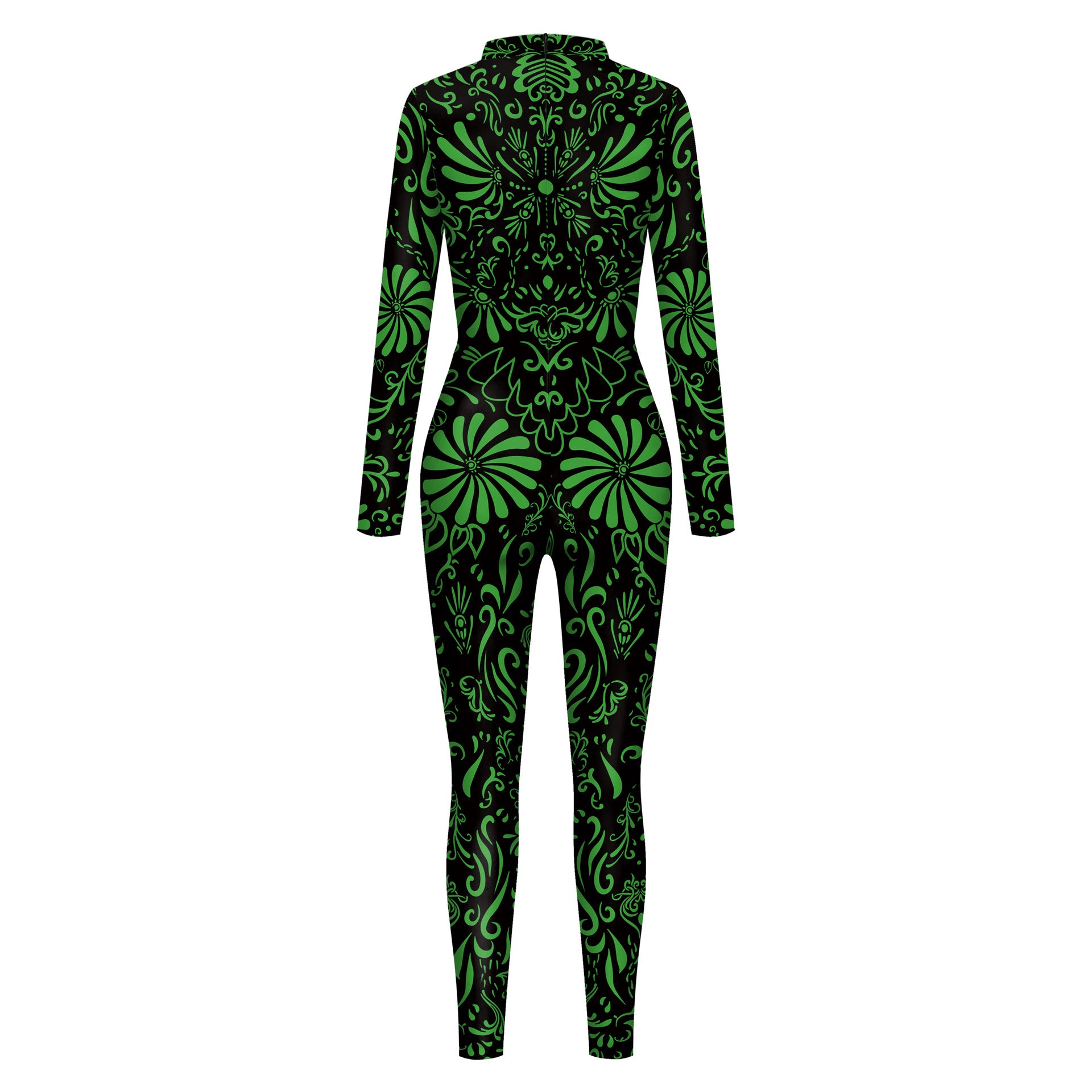 Women's Halloween Digital Printing Tight Jumpsuit - QWIEL®