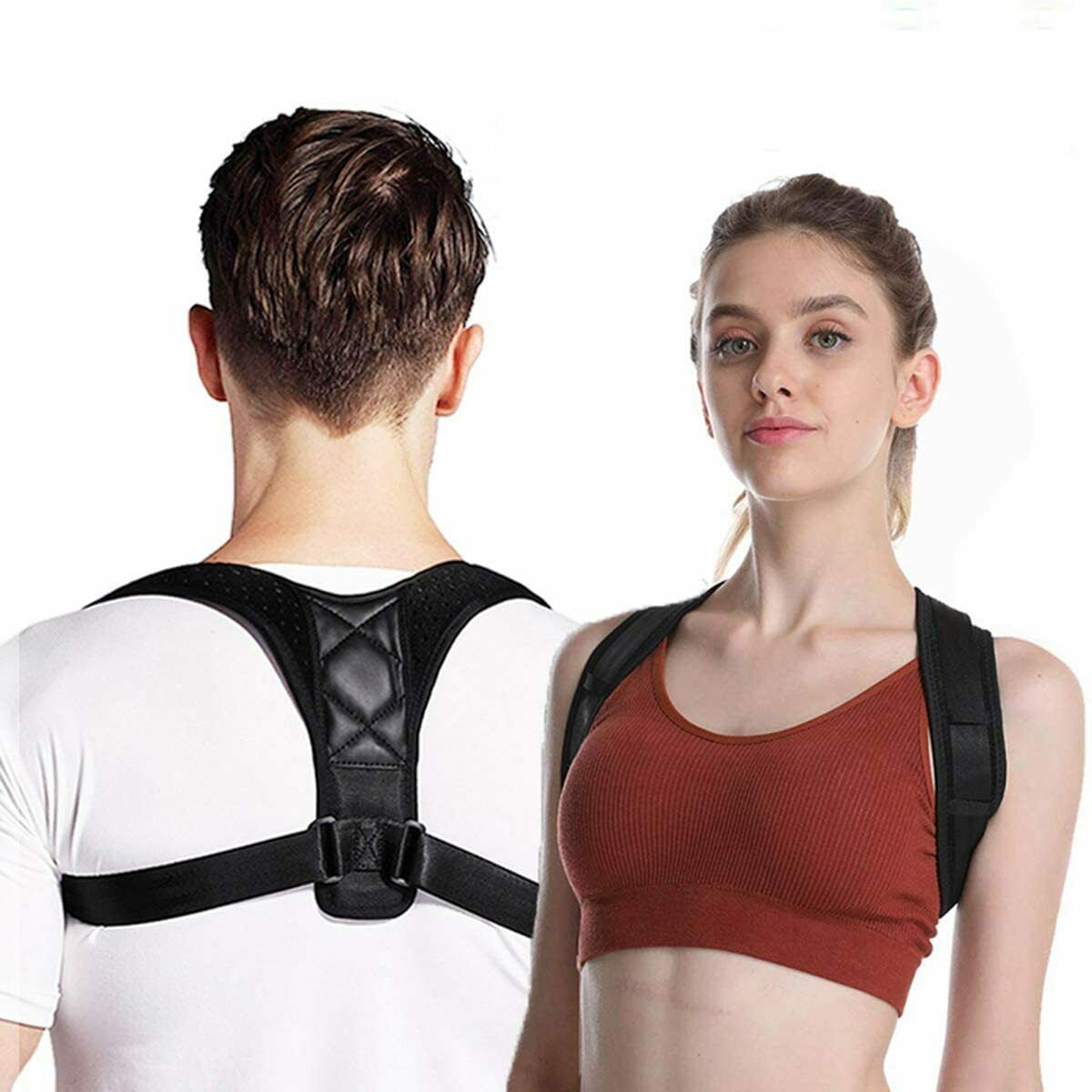 Posture Corrector Men Women Upper Back Pain Brace Clavicle Support Straightener - QWIEL®