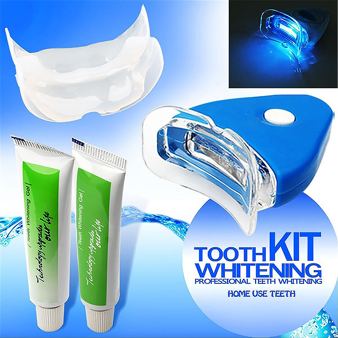 Oral Gel Teeth Tooth Whitening Whitener Dental Bleaching LED - QWIEL®