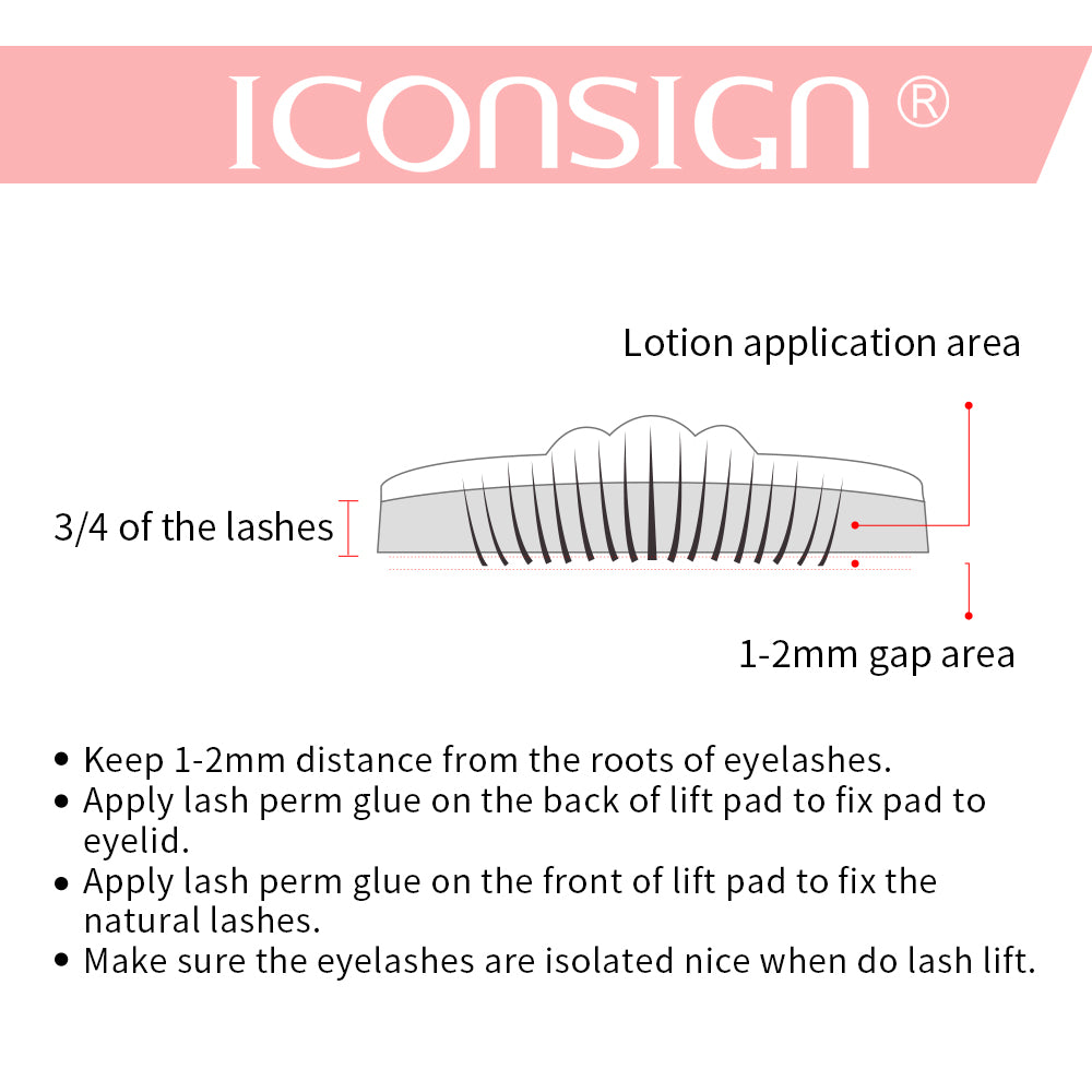 Dropshipping ICONSIGN Lash Lift Kit Lash Lifiting Eyelash Perming Kit Lash Curling Enhancer Eyes Makeup Tools - QWIEL®