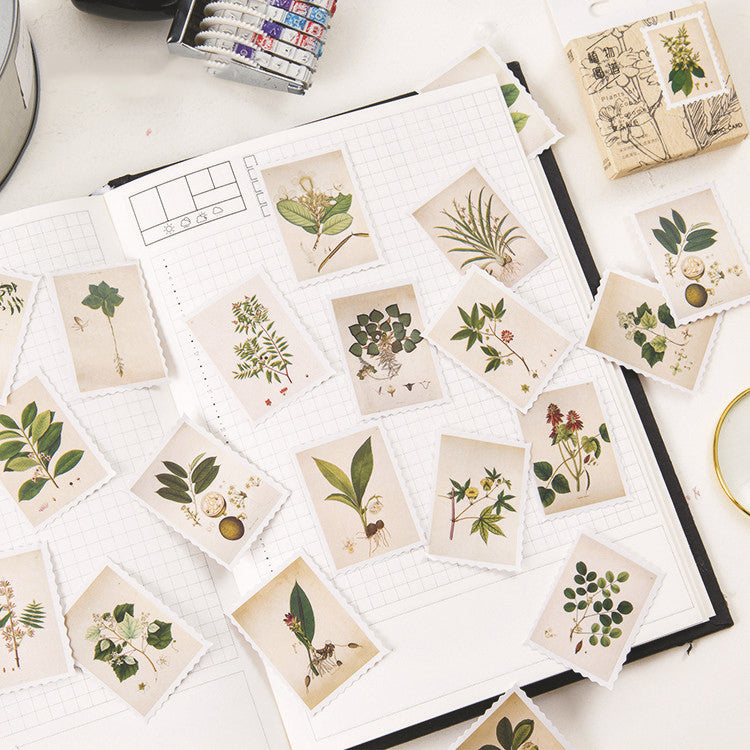 Plant  Stickers Handbook Album Items DIY - QWIEL®