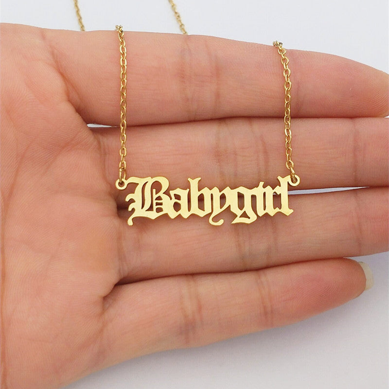 Creative babygirl english alphabet items - QWIEL®