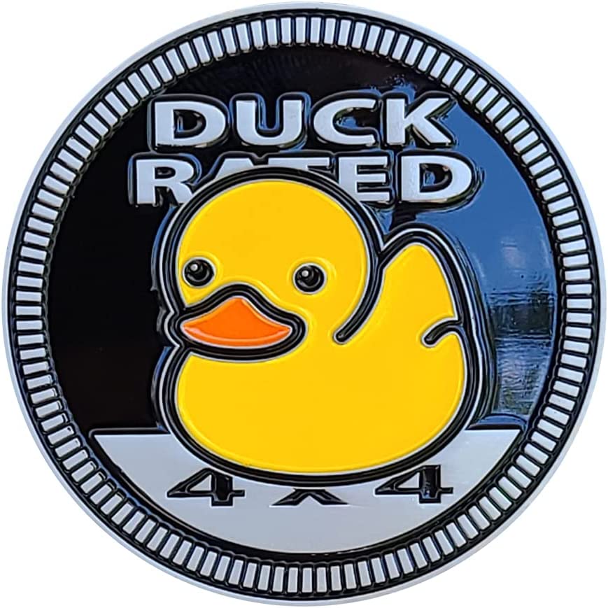 Duck Metal Automotive Badge