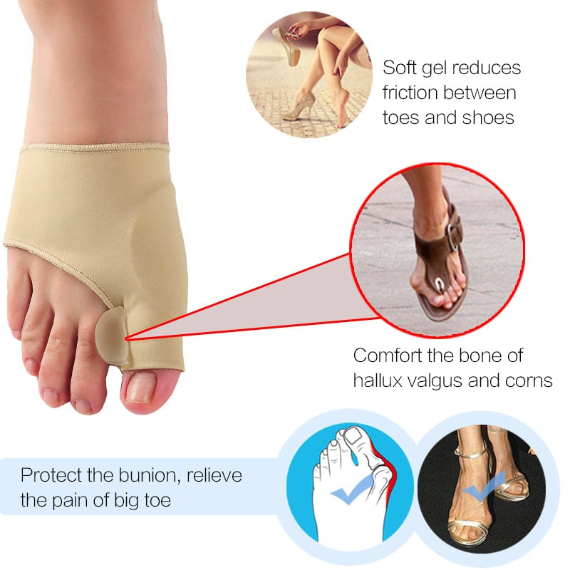 Corrective Socks Toe Valgus Toe Separator Superior Bunion Pain Relief - QWIEL®