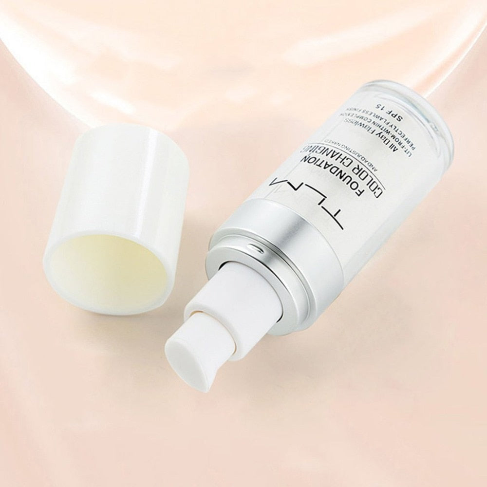Temperature Liquid Foundation Concealer Portable Natural Color  Makeup Foundation BB Concealer - QWIEL®