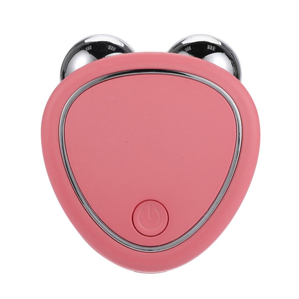 Portable Facial Micro-current Beauty Instrument For Lifting Thinning And Reducing Edema With Double Roller Massager - QWIEL®