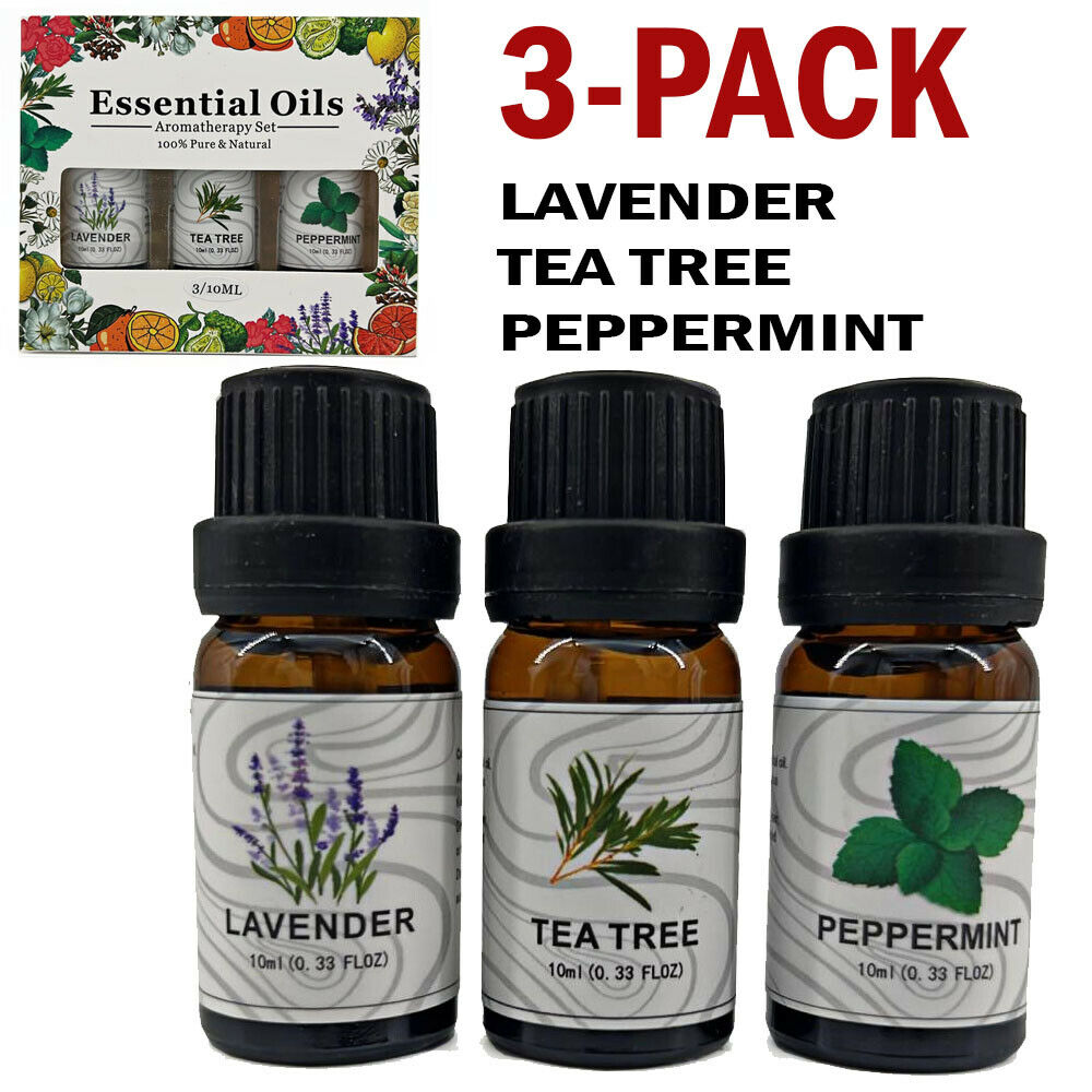 3 Pack - Aromatherapy Essential Oils Gift Set For Humidifiers Oil Diffuser Mist - QWIEL®