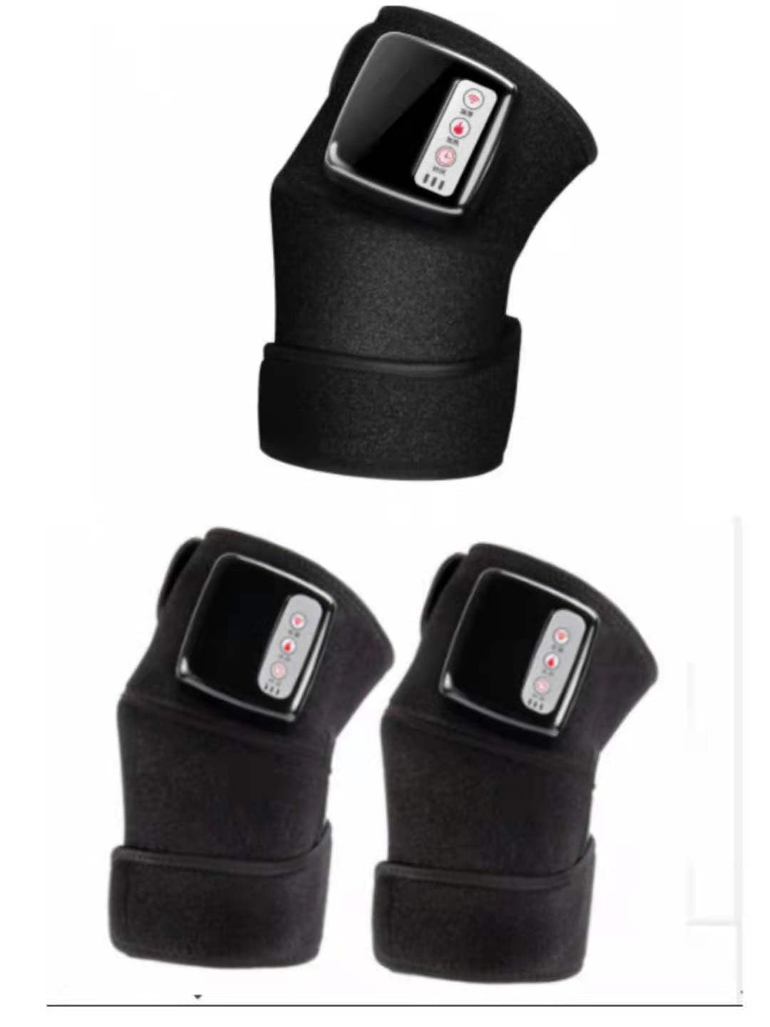 Electric Infrared Heating Knee Massager Wrap Elbow Joint Support Vibration Therapy Physiotherapy Machine Pain Relief Massageador - QWIEL®