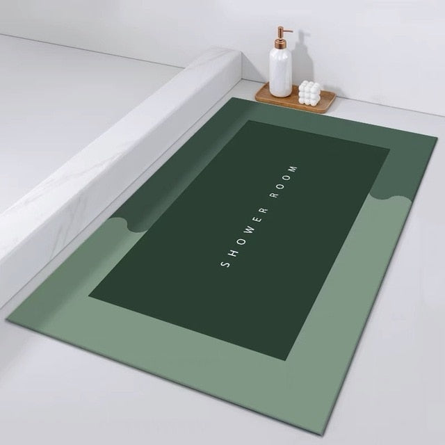 Quick Drying Absorbent Bathroom Mat