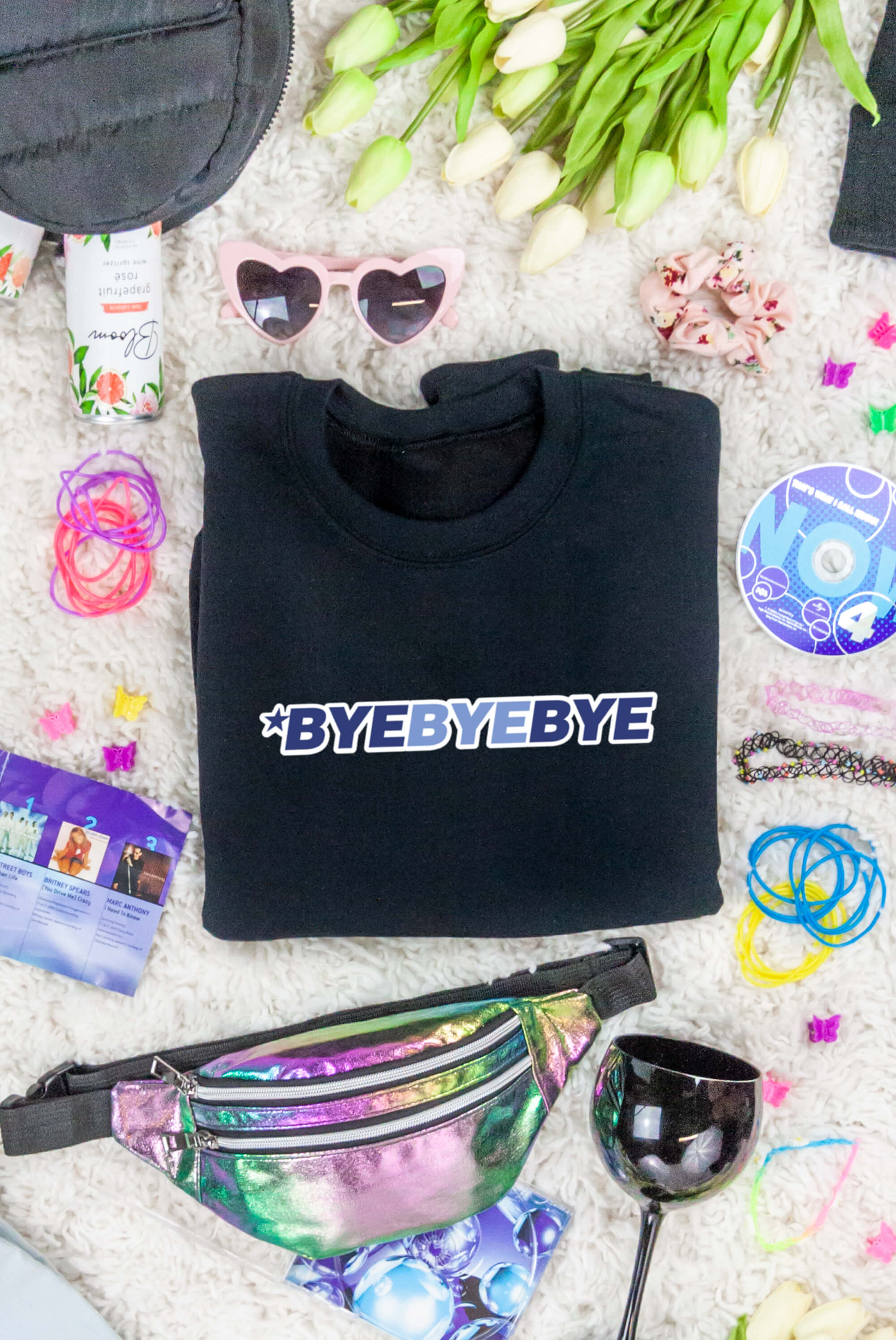 ByeByeBye Sweatshirt - For Your Ultimate Boy Band Bachelorette Party!