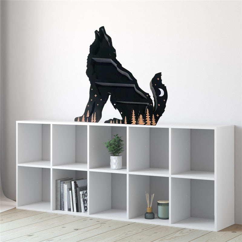 Wolf Crystal Home Items Storage Rack Ornament - QWIEL®
