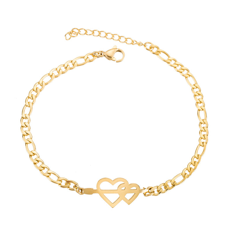Gold Color Charms Bracelet Femme Stainless Steel Women Jewelry Lucky Origami Elephant Bracelets Friendship Gifts - QWIEL®