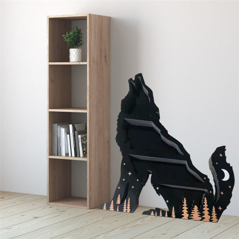 Wolf Crystal Home Items Storage Rack Ornament - QWIEL®