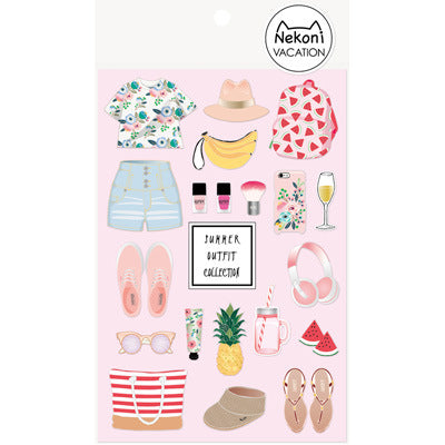 Summer Series Flat Sticker Women's Items - QWIEL®