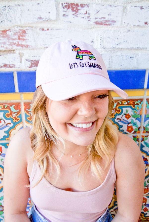 Let's Get Smashed - Embroidered Bachelorette Party Dad Hats