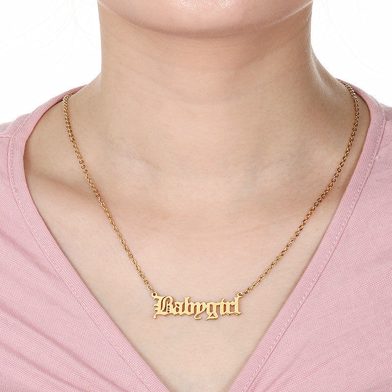 Creative babygirl english alphabet items - QWIEL®